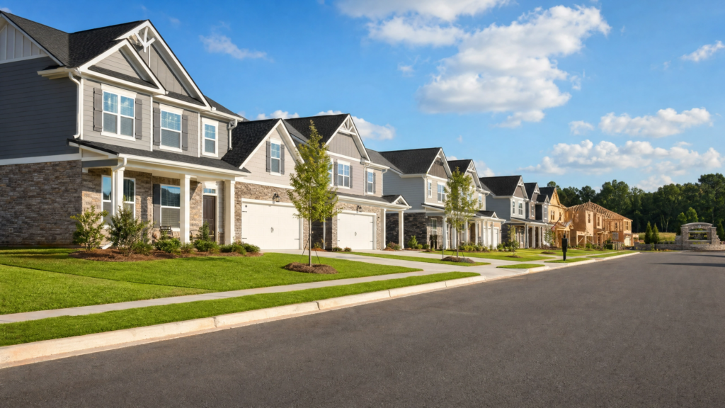 Image of new construction in Locust Grove Georgia in Henry County