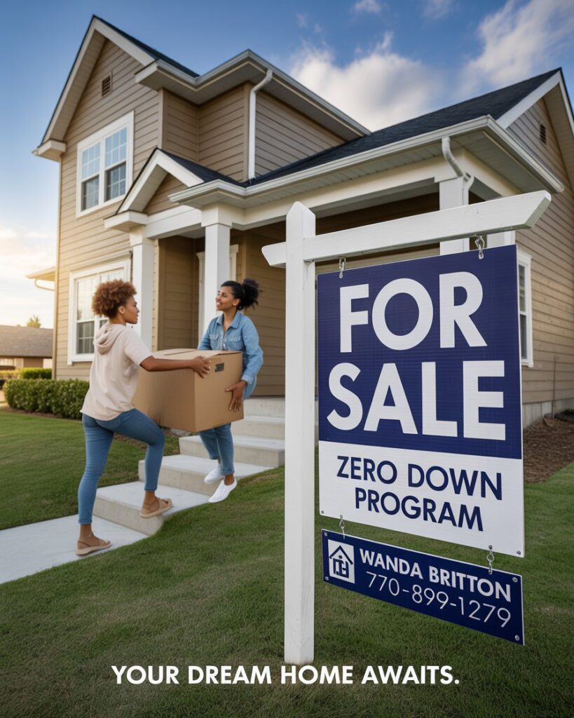 For sale sign in Georgia Neighborhood
